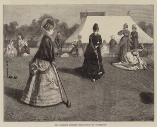 All England Croquet Tournament at Wimbledon
